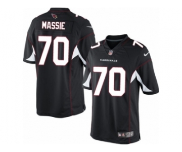 Men's Nike Arizona Cardinals #70 Bobby Massie Limited Black Alternate NFL Jersey