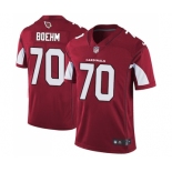 Men's Nike Arizona Cardinals #70 Evan Boehm Red Team Color Vapor Untouchable Limited Player NFL Jersey