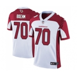 Men's Nike Arizona Cardinals #70 Evan Boehm White Vapor Untouchable Limited Player NFL Jersey