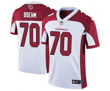 Men's Nike Arizona Cardinals #70 Evan Boehm White Vapor Untouchable Limited Player NFL Jersey