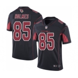 Men's Nike Arizona Cardinals #85 Gabe Holmes Limited Black Rush Vapor Untouchable NFL Jersey