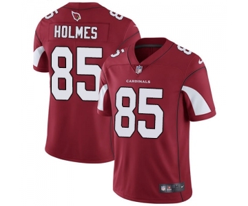 Men's Nike Arizona Cardinals #85 Gabe Holmes Red Team Color Vapor Untouchable Limited Player NFL Jersey