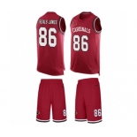 Men's Nike Arizona Cardinals #86 Ricky Seals-Jones Limited Red Tank Top Suit NFL Jersey