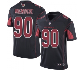 Men's Nike Arizona Cardinals #90 Robert Nkemdiche Limited Black Rush Vapor Untouchable NFL Jersey