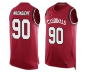 Men's Nike Arizona Cardinals #90 Robert Nkemdiche Limited Red Player Name & Number Tank Top NFL Jersey