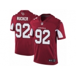 Men's Nike Arizona Cardinals #92 Frostee Rucker Vapor Untouchable Limited Red Team Color NFL Jersey