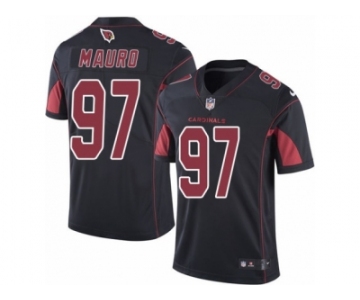 Men's Nike Arizona Cardinals #97 Josh Mauro Limited Black Rush NFL Jersey