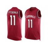 Nike Arizona Cardinals #11 Larry Fitzgerald Red Team Color Men's Stitched NFL Limited Tank Top Jersey