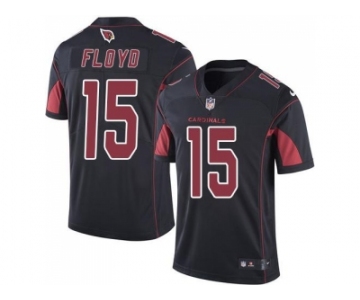 Nike Arizona Cardinals #15 Michael Floyd Black Men's Stitched NFL Limited Rush Jersey