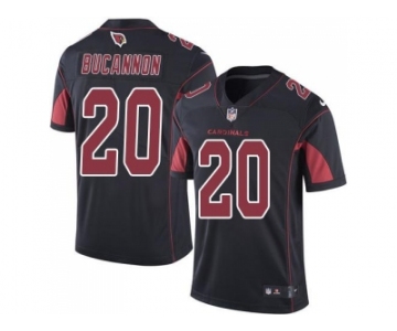 Nike Arizona Cardinals #20 Deone Bucannon Black Men's Stitched NFL Limited Rush Jersey