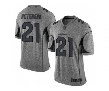 Nike Arizona Cardinals #21 Patrick Peterson Gray Gridiron Gray Jersey[Limited]