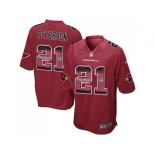 Nike Arizona Cardinals #21 Patrick Peterson Red Team Color Men's Stitched NFL Limited Strobe Jersey