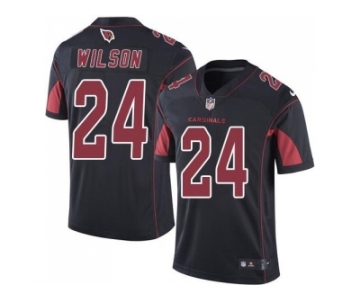 Nike Arizona Cardinals #24 Adrian Wilson Black Men's Stitched NFL Limited Rush Jersey