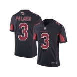 Nike Arizona Cardinals #3 Carson Palmer Black Men's Stitched NFL Limited Rush Jersey