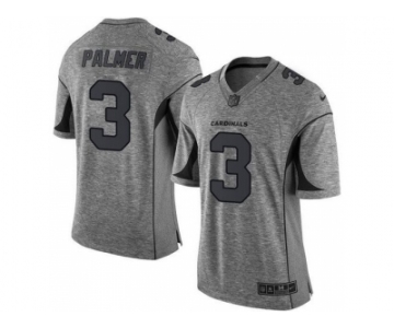 Nike Arizona Cardinals #3 Carson Palmer Gray Gridiron Gray Jersey[Limited]