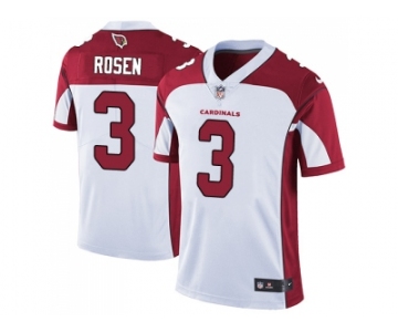 Nike Arizona Cardinals #3 Josh Rosen White Men Stitched NFL Vapor Untouchable Limited Jersey