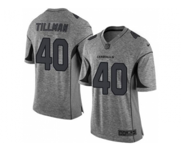 Nike Arizona Cardinals #40 Pat Tillman Gray Gridiron Gray Jersey[Limited]