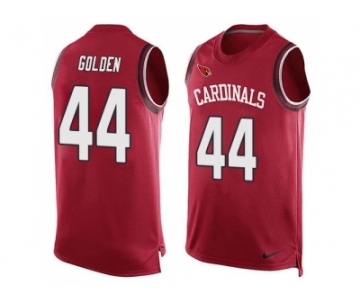 Nike Arizona Cardinals #44 Markus Golden Red Team Color Men's Stitched NFL Limited Tank Top Jersey