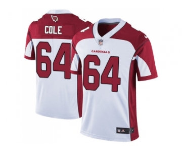 Nike Arizona Cardinals #64 Mason Cole White Men Stitched NFL Vapor Untouchable Limited Jersey