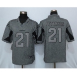 nike nfl Arizona Cardinals #21 Patrick Peterson gray[nike Limited]