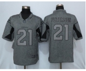 nike nfl Arizona Cardinals #21 Patrick Peterson gray[nike Limited]