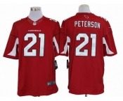 nike nfl jerseys arizona cardinals #21 peterson red[nike limited]