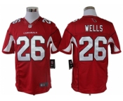 nike nfl jerseys arizona cardinals #26 wells red[nike limited]