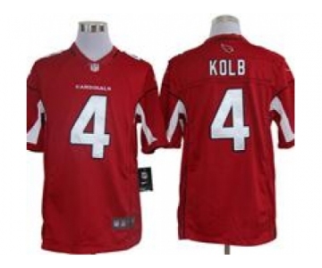 nike nfl jerseys arizona cardinals #4 kolb red[nike limited]