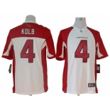 nike nfl jerseys arizona cardinals #4 kolb white[nike limited]