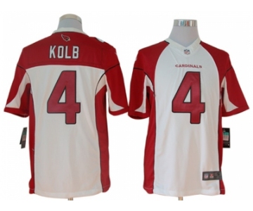 nike nfl jerseys arizona cardinals #4 kolb white[nike limited]