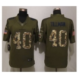 nike nfl jerseys arizona cardinals #40 pat tillman army green[nike Limited Salute To Service]