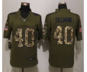 nike nfl jerseys arizona cardinals #40 pat tillman army green[nike Limited Salute To Service]