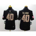 nike nfl jerseys arizona cardinals #40 pat tillman black[salute to service limited]