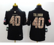 nike nfl jerseys arizona cardinals #40 pat tillman black[salute to service limited]