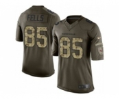 nike nfl jerseys arizona cardinals #85 fells army green[nike Limited Salute To Service]