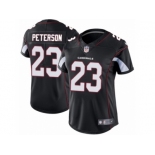 Women Nike Arizona Cardinals #23 Adrian Peterson Black Alternate Vapor Untouchable Limited Player NFL Jersey