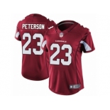 Women Nike Arizona Cardinals #23 Adrian Peterson Red Team Color Vapor Untouchable Limited Player NFL Jersey