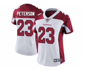 Women Nike Arizona Cardinals #23 Adrian Peterson White Vapor Untouchable Limited Player NFL Jersey