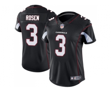 Women Nike Arizona Cardinals #3 Josh Rosen Black Alternate Stitched NFL Vapor Untouchable Limited Jersey