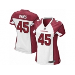 Women Nike Arizona Cardinals #45 Josh Bynes Game White NFL Jersey