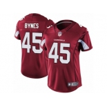 Women Nike Arizona Cardinals #45 Josh Bynes Red Team Color Vapor Untouchable Limited Player NFL Jersey