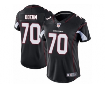 Women Nike Arizona Cardinals #70 Evan Boehm Black Alternate Vapor Untouchable Limited Player NFL Jersey