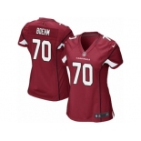 Women Nike Arizona Cardinals #70 Evan Boehm Game Red Team Color NFL Jersey