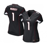 Women's Arizona Cardinals #1 Kyler Murray Game Black Alternate Football Jersey