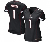 Women's Arizona Cardinals #1 Kyler Murray Game Black Alternate Football Jersey