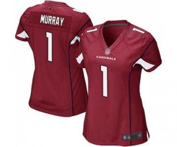 Women's Arizona Cardinals #1 Kyler Murray Game Red Team Color Football Jersey