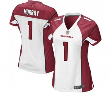 Women's Arizona Cardinals #1 Kyler Murray Game White Football Jersey