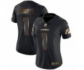 Women's Arizona Cardinals #1 Kyler Murray Limited Black Gold Vapor Untouchable Football Jersey