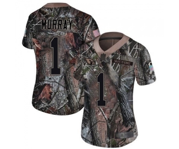 Women's Arizona Cardinals #1 Kyler Murray Limited Camo Rush Realtree Football Jersey