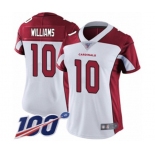 Women's Arizona Cardinals #10 Chad Williams White Vapor Untouchable Limited Player 100th Season Football Jersey